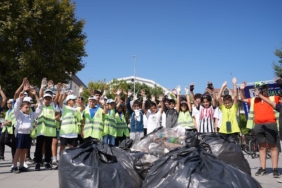 Düzce Belediyesinden Avrupa Hareketlilik Haftası ve Dünya Temizlik Günü dolayısıyla düzenlenen organizasyon